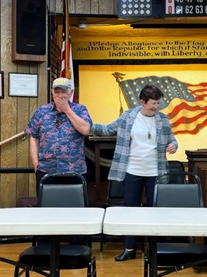 Ceremony for CA VVA Chapter 53 Vietnam veterans by members of the CA El Redondo Chapter NSDAR.